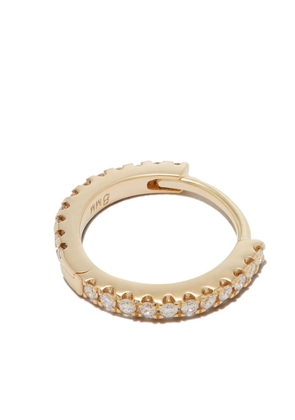 MARIA TASH 18kt yellow gold Eternity diamond pave single earring