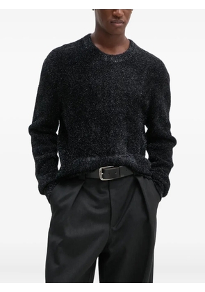 The Kooples long-sleeve crew-neck sweater - Black