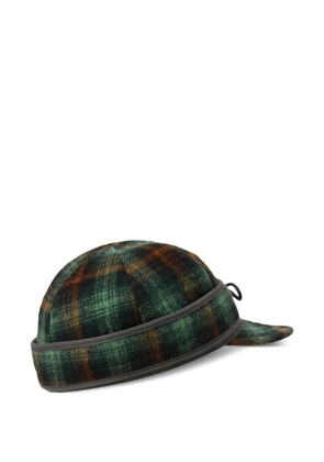 Ralph Lauren RRL plaid-check cap - Green