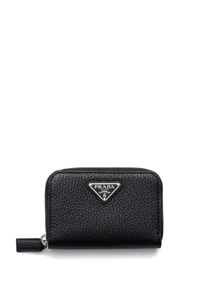Prada leather coin purse - Black
