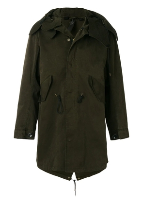 Ten C hooded coat - Green