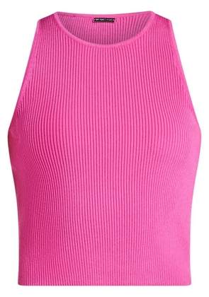 Michael Kors ribbed cropped tank top - Pink