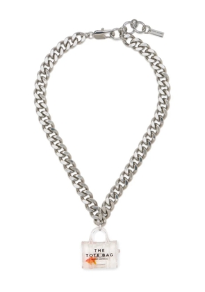 Marc Jacobs The Tote Bag necklace - Silver