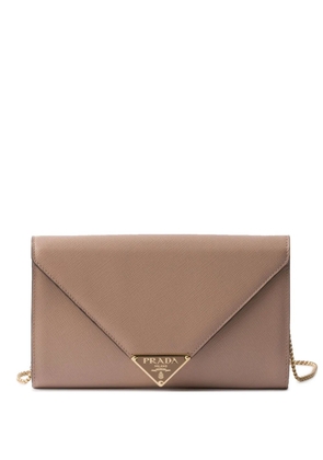 Prada saffiano-leather mini-bag - Pink