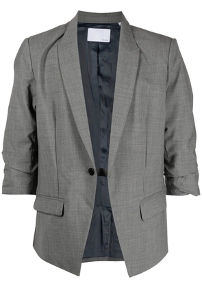 Private Stock The Darius roll-sleeve blazer - Grey