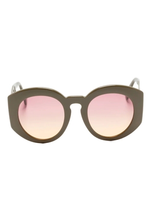 Andy Wolf round-frame sunglasses - Green