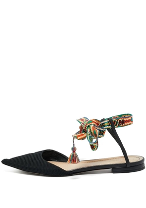 Christian Dior Pre-Owned J'adior pointed-toe flats - Black