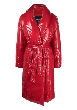 Patrizia Pepe double-breasted padded coat - Red