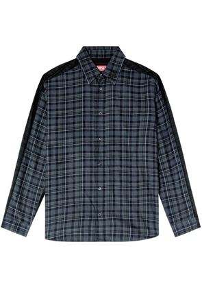 Diesel S-SIMPLY-CHECK shirt - Blue