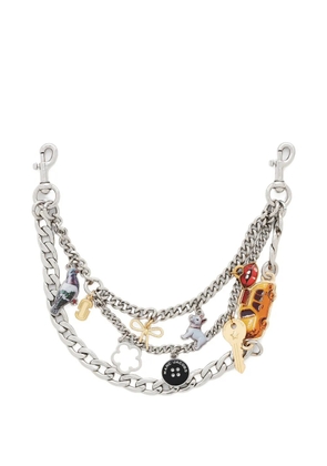Marc Jacobs The trinket charm chain - Neutrals