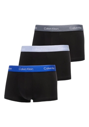 Calvin Klein log- waistband boxers (pack of three) - Black