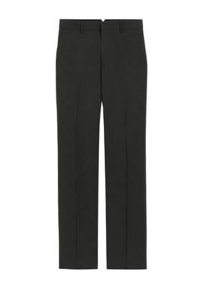 AMI Paris wool straight-leg trousers - Black