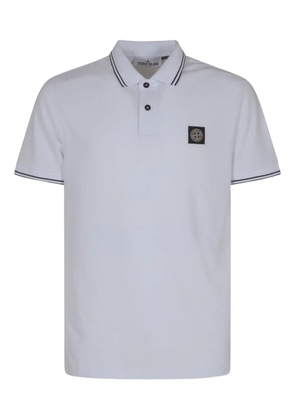 Stone Island Compass-badge polo shirt - White