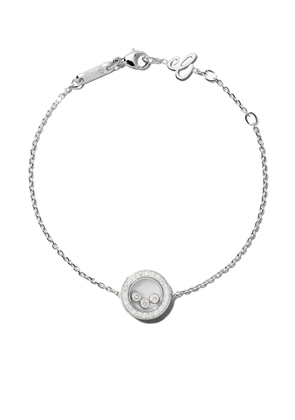 Chopard 18kt white gold Happy Diamonds Icons bracelet - Silver