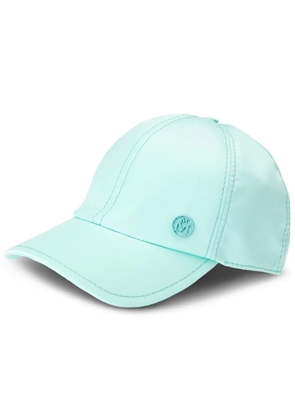 Maison Michel Tiger cotton cap - Blue