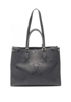 Louis Vuitton Pre-Owned 2021-2025 Monogram Empreinte OntheGo MM satchel - Black