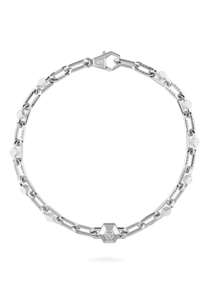 Philipp Plein Edge necklace - Silver