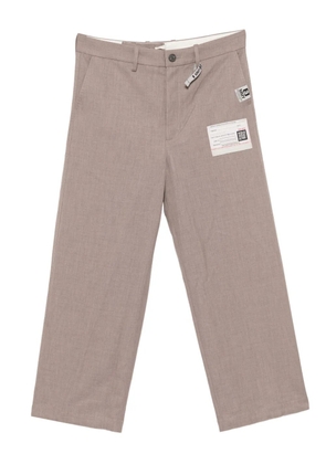 Maison MIHARA YASUHIRO layered trousers - Neutrals