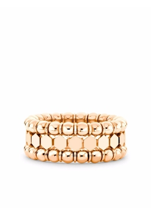 Pragnell 18kt rose gold Bohemia three-row ring - Pink