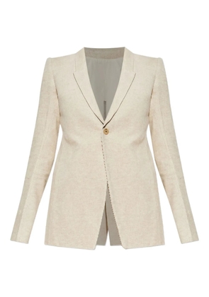 Rick Owens corduroy blazer - Neutrals
