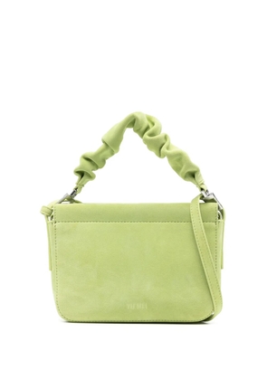 Yu Mei Scrunchie Vi suede crossbody bag - Green