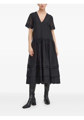 lovechild Hounda V-neck midi dress - Black