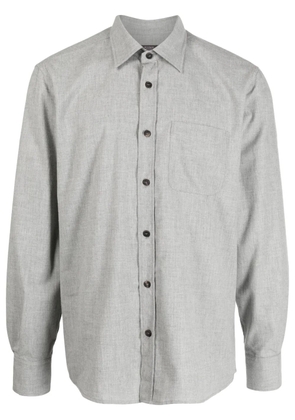 Peserico long-sleeve cotton shirt - Grey