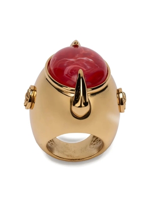 Roberto Cavalli polish-finish ring - Gold