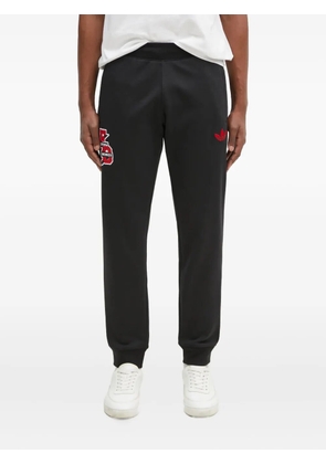 adidas logo-patch trousers - Black