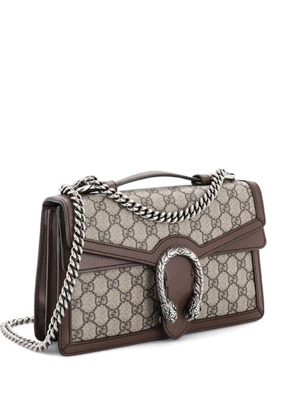 Gucci Pre-Owned Dionysus Top Handle Chain Bag GG Coated Canvas Small satchel - Brown