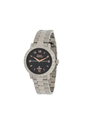 Vivienne Westwood Bloomsbury blue 34mm watch - Silver