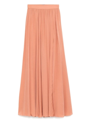 Elie Saab silk maxi skirt - Pink
