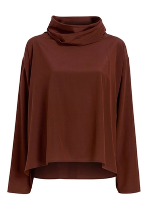 Proenza Schouler roll-neck top - Brown