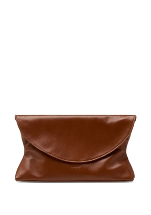 Marsèll Dromi 2 folded leather shoulder bag - Brown