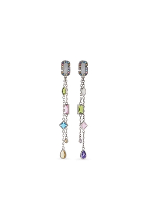 Marc Jacobs The J Marc Luxe Gem Linear earrings - Silver