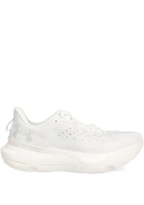 Under Armour Infinite Pro perforated sneakers - White