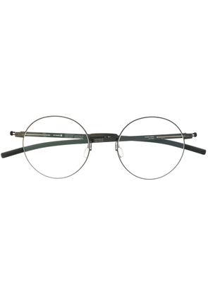 Ic! Berlin IC! Berlin Oroshi round glasses - Black