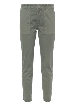 Nili Lotan cropped chino trousers - Green