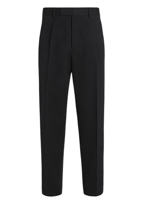 Zegna mid-rise tailored trousers - Black