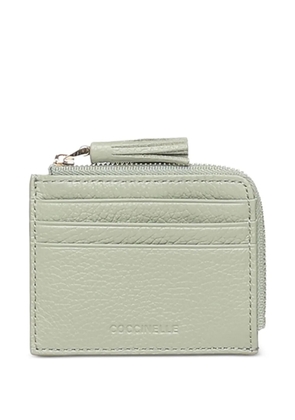 Coccinelle zip cardholder wallet - Green