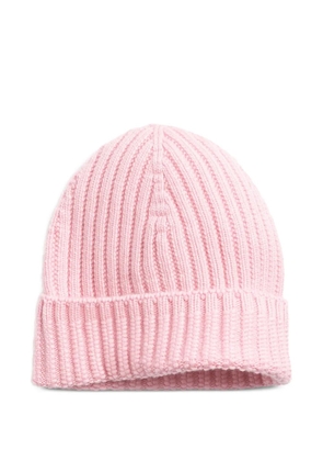 Barrie ribbed beanie hat - Pink