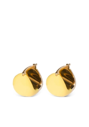 Miu Miu two-tone hoop earrings - Gold