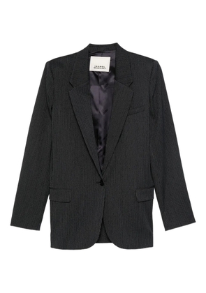 ISABEL MARANT pinstripe single-breasted blazer - Blue