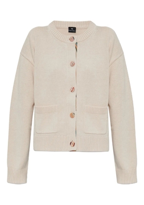 PS Paul Smith button-front knitted cardigan - Neutrals