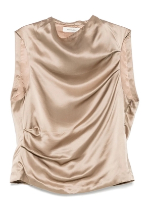 ENTIRE STUDIOS Droop tank - Brown