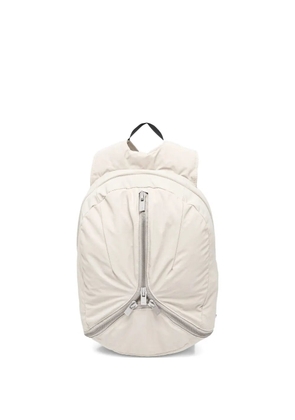 HELIOT EMIL zip-up backpack - Neutrals