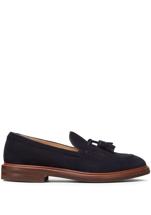 Brunello Cucinelli tassel-detail loafers - Blue