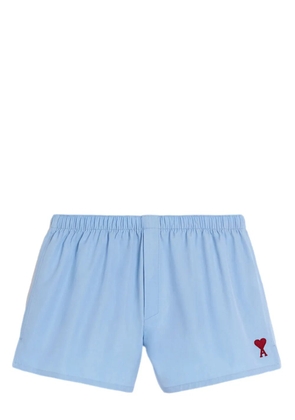 AMI Paris Ami De Coeur cotton boxers - Blue