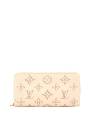 Louis Vuitton Pre-Owned Zippy Wallet Monogram Broderie Anglaise Embroidered Leather small wallets - Neutrals