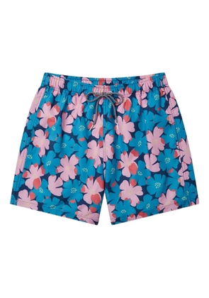 Boardies floral-print swim shorts - Blue